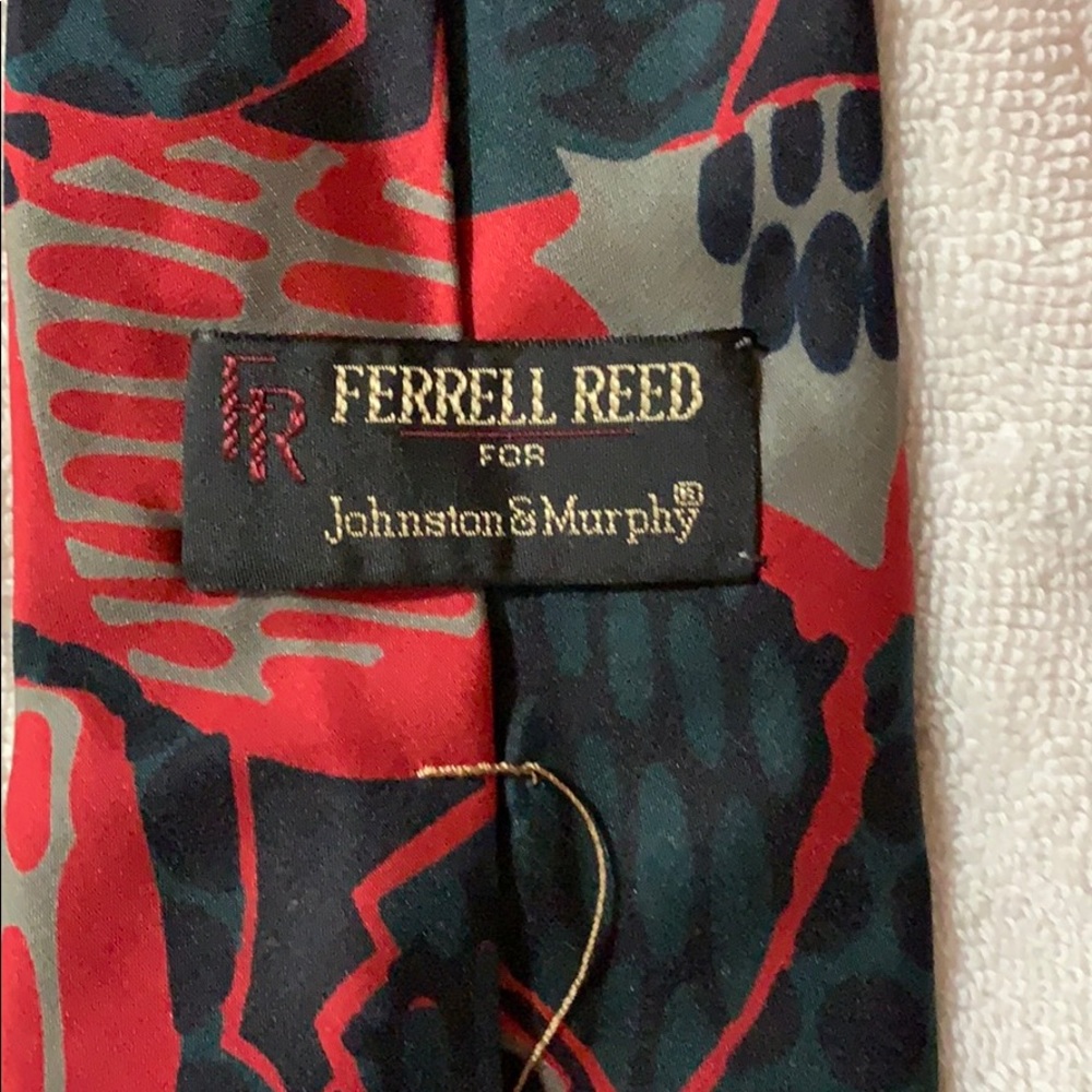 Ferrell Reed Red/Black Tie - Picture 5 of 6